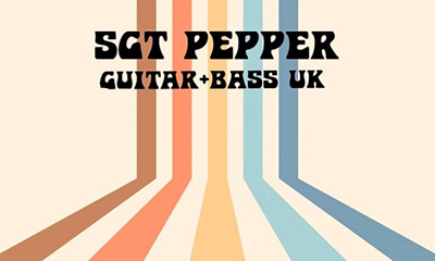 sgt pepper guitar & bass web link